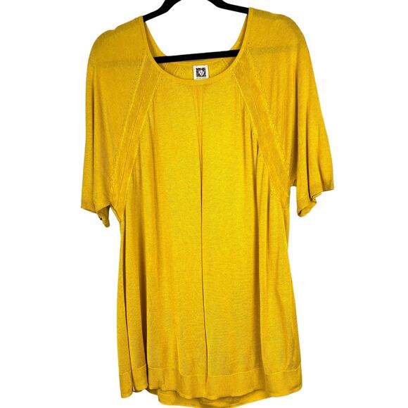 ANNE KLEIN Woman’s Slinky Lightweight Knit Sweater  2X  Minimalist Comfort Fall - Picture 1 of 6